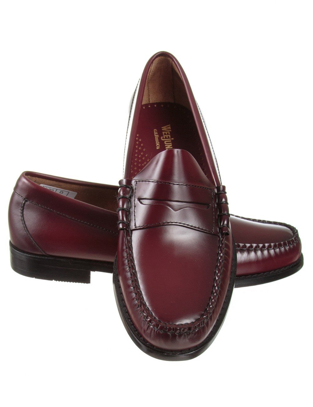 Bass Weejuns Larson Penny Loafer Wine Shoes From Iconsume Uk 4864